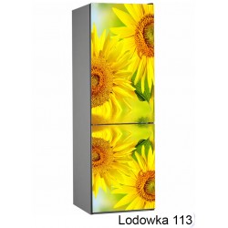  Lodówka kwiaty słoneczniki 113