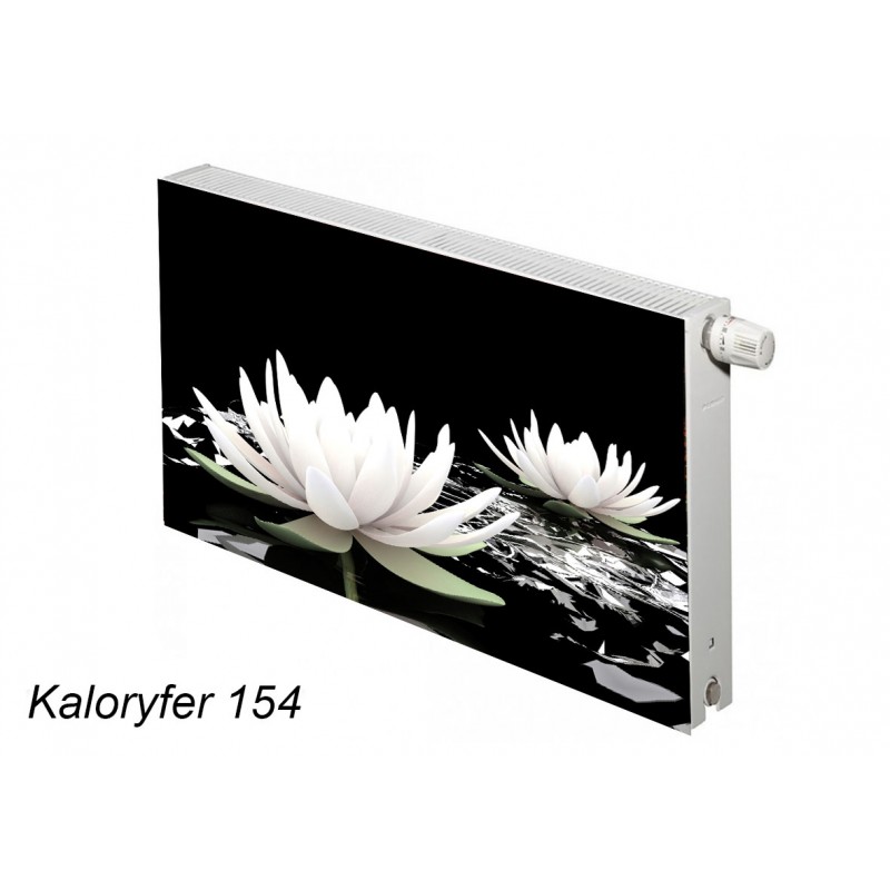  Magnes na kaloryfer kwiaty lilie 154