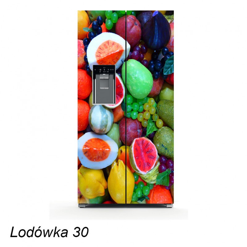  Lodówka side by side owoce 30