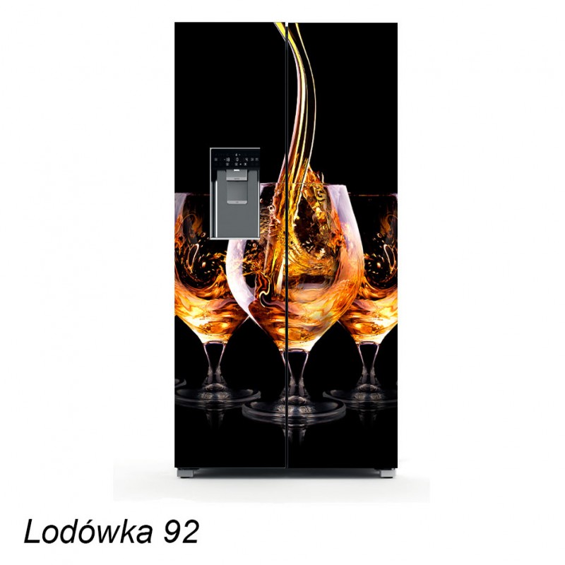  Lodówka side by side kieliszek whisky 92