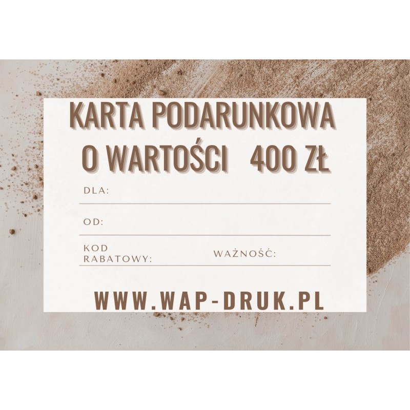  copy of Karta podarunkowa 50zł