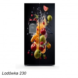 Lodówka side by side owoce 230